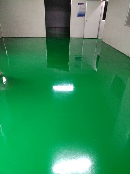 湖南王師傅食品有限公司生產(chǎn)車間環(huán)氧地坪
